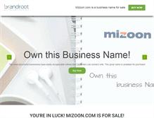 Tablet Screenshot of mizoon.com